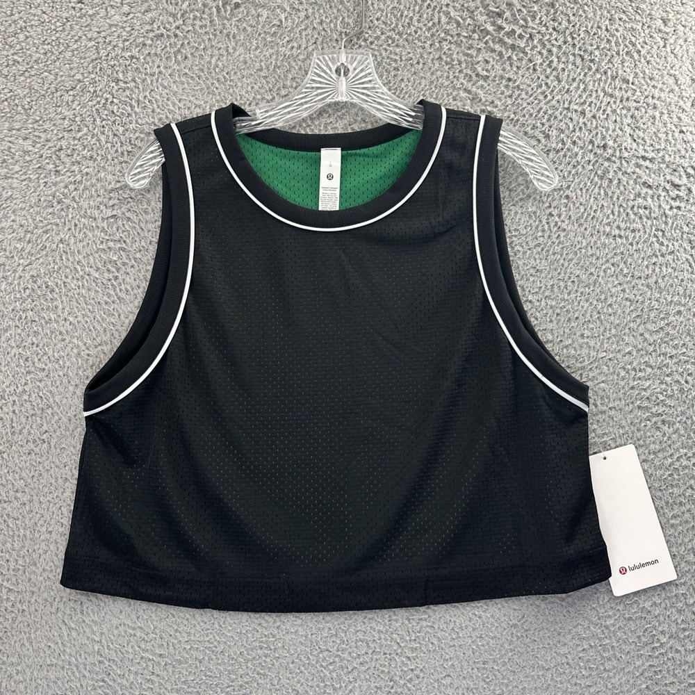 NWT Lululemon Double Layered Mesh‎ Reversible Tank Top Athletic Women's Large